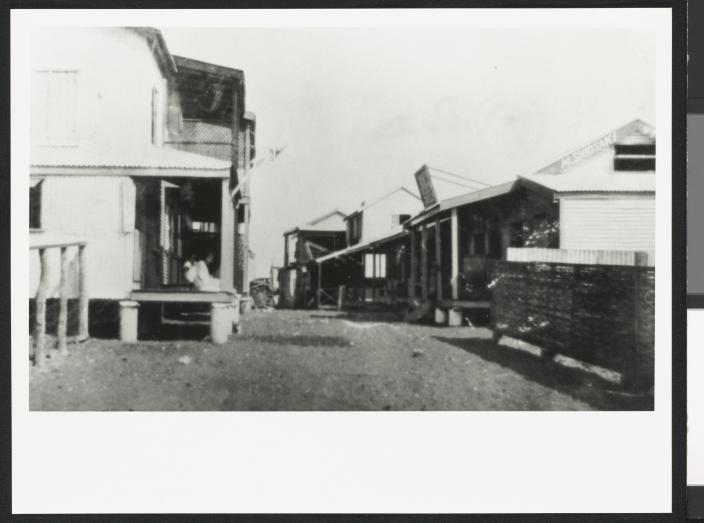 An image of a lane in Broome. 